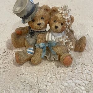 Vintage 1992 Hamilton Gifts “Love Bears All Things” Figurine - Robbie & Rachael